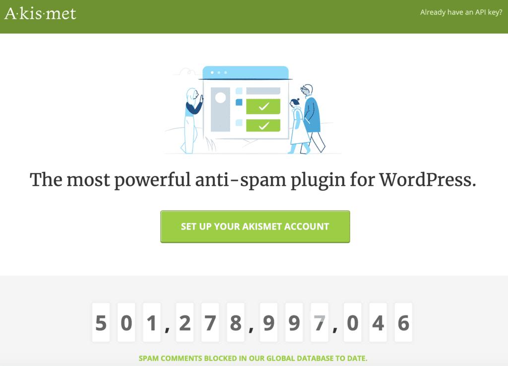 Akismetの設定方法4
