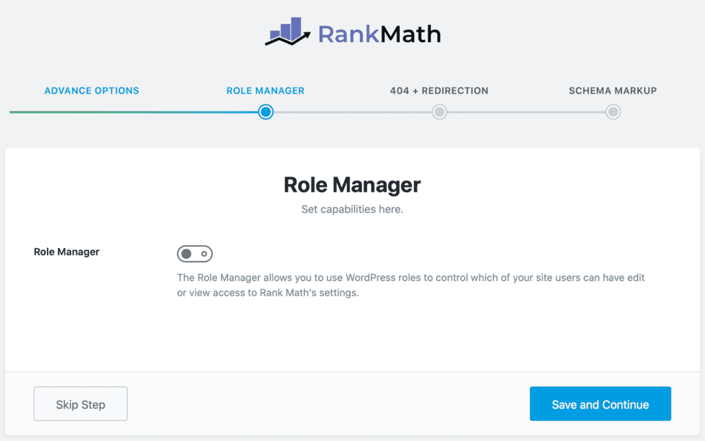 Rank Math Role Manager